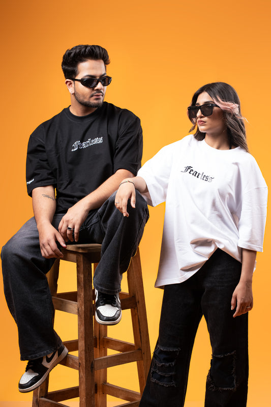 ANUBIC FEARLESS OVERSIZED TEE