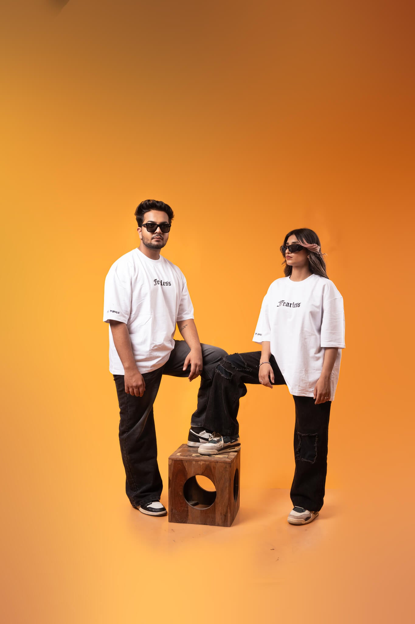 ANUBIC FEARLESS OVERSIZED TEE